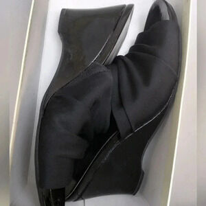Black Wedge Heels Women's Shoes Size 6